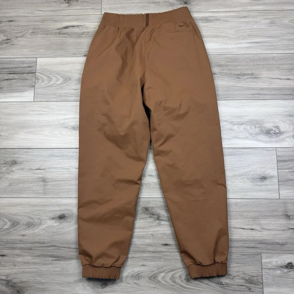 Nike Dri-FIT Tech Pack High Waist Brown‎ Jogger Trouser Pants Sz S DV8236-270